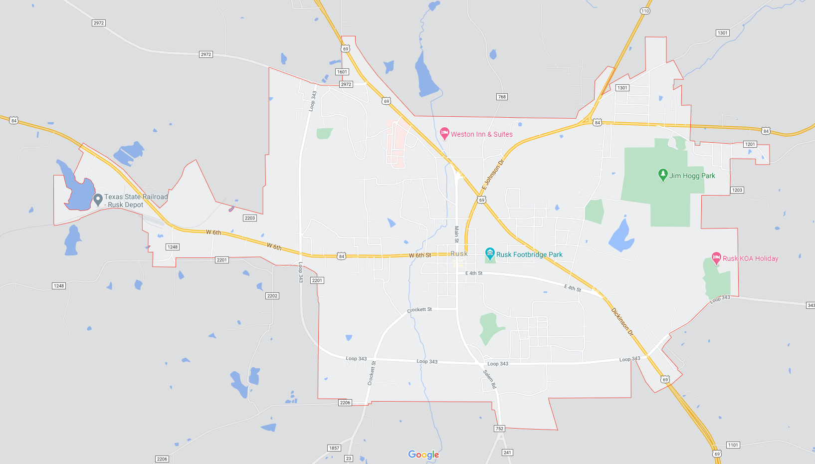 About Us City of Rusk TX