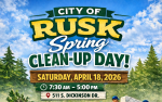 City of Rusk Spring Clean Up