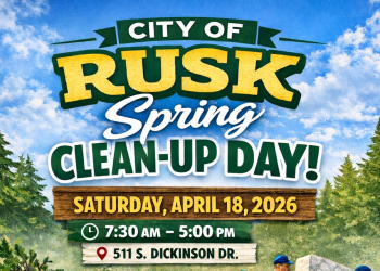 City of Rusk Spring Clean Up